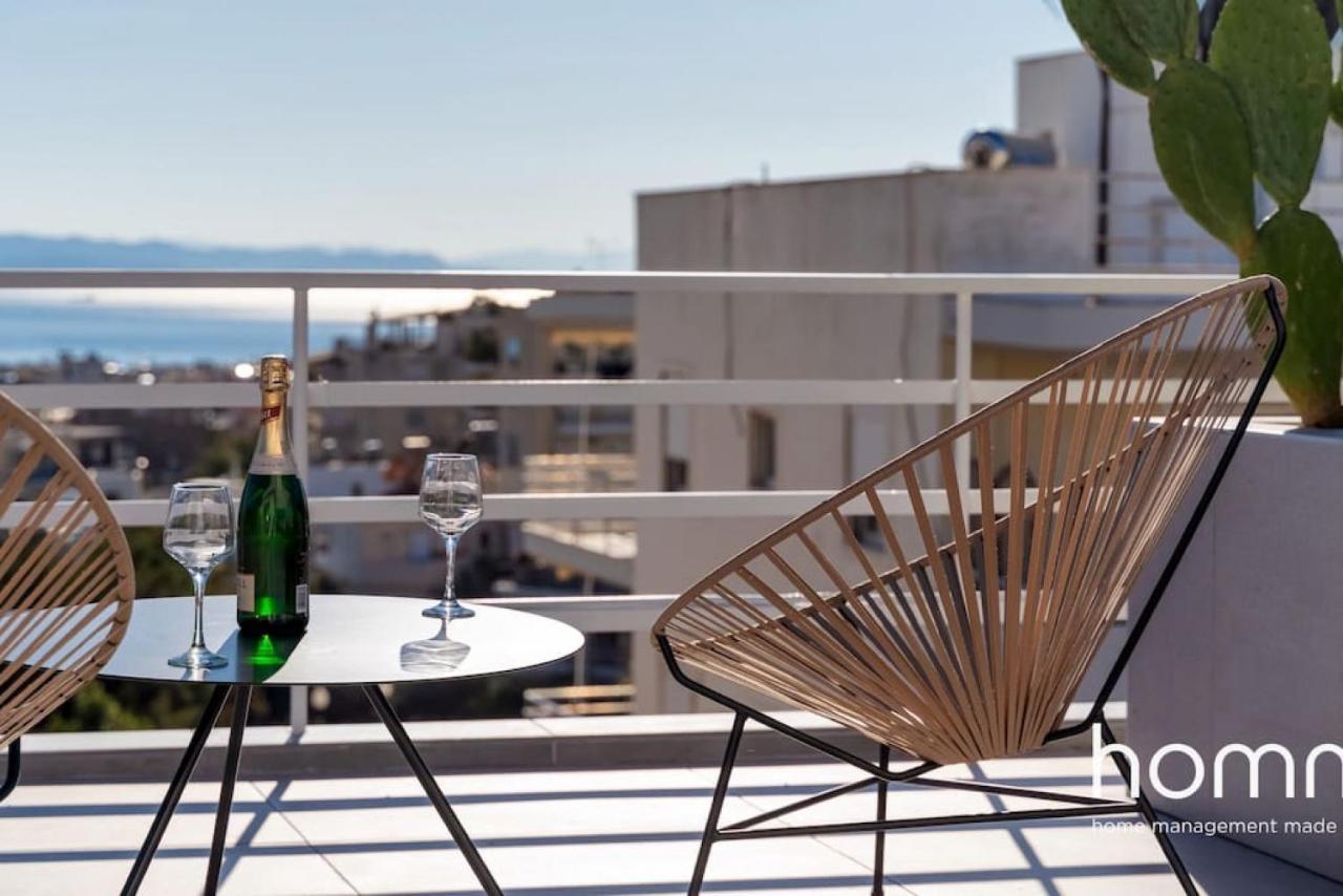 Brand New Homm Penthouse In Ano Glyfada, Dilou Apartamento Atenas Exterior foto